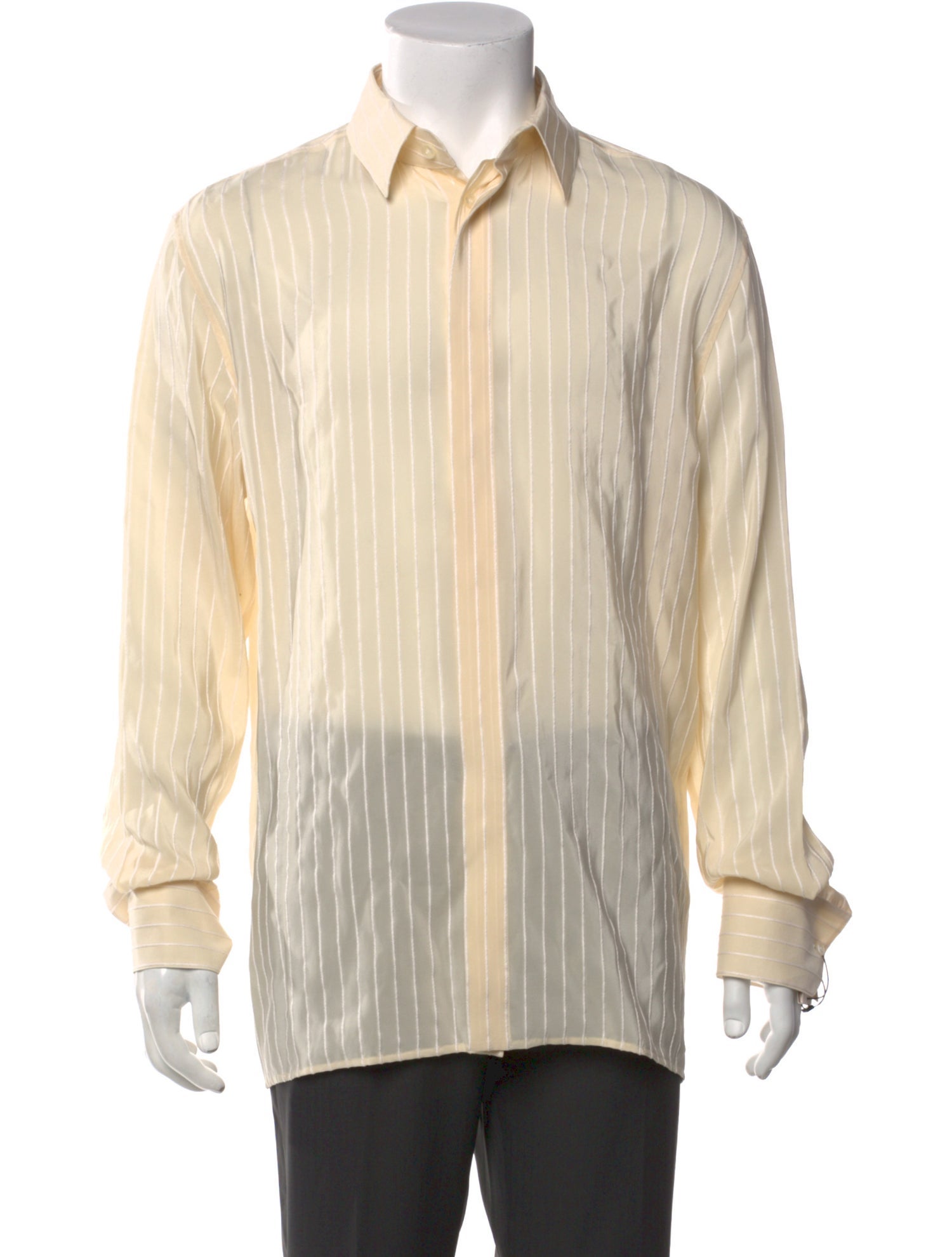 Saint Laurent 2024 Silk Dress Shirt