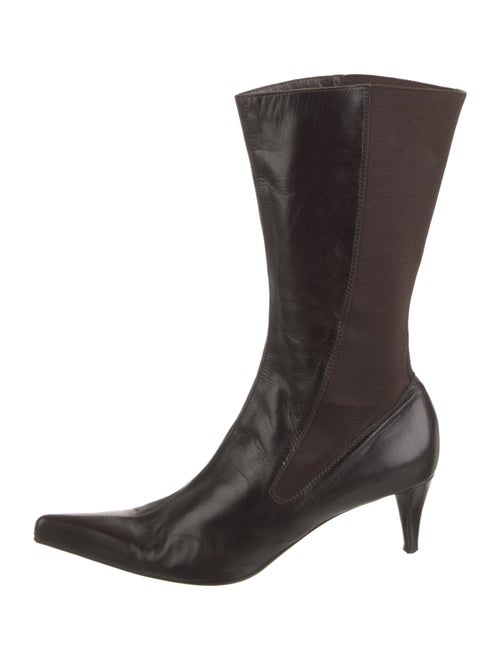 Yves Saint Laurent Rive Gauche Leather Boots