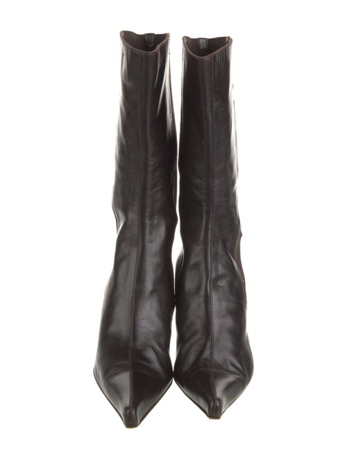 Yves Saint Laurent Rive Gauche Leather Boots