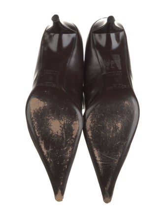 Yves Saint Laurent Rive Gauche Leather Boots