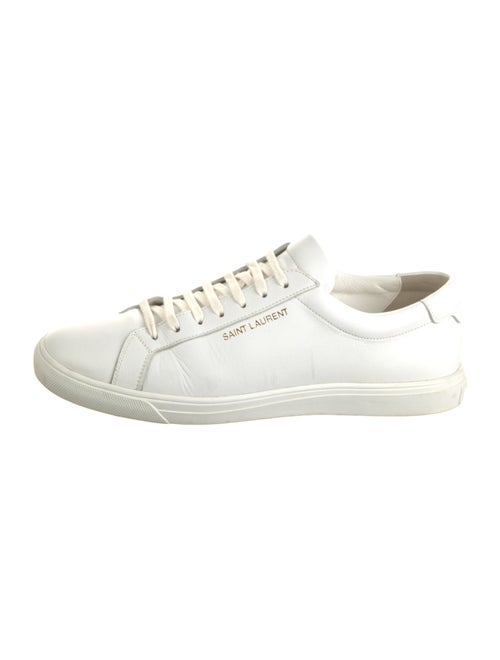 Saint Laurent Leather Sneakers