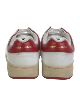 Saint Laurent Leather Sneakers