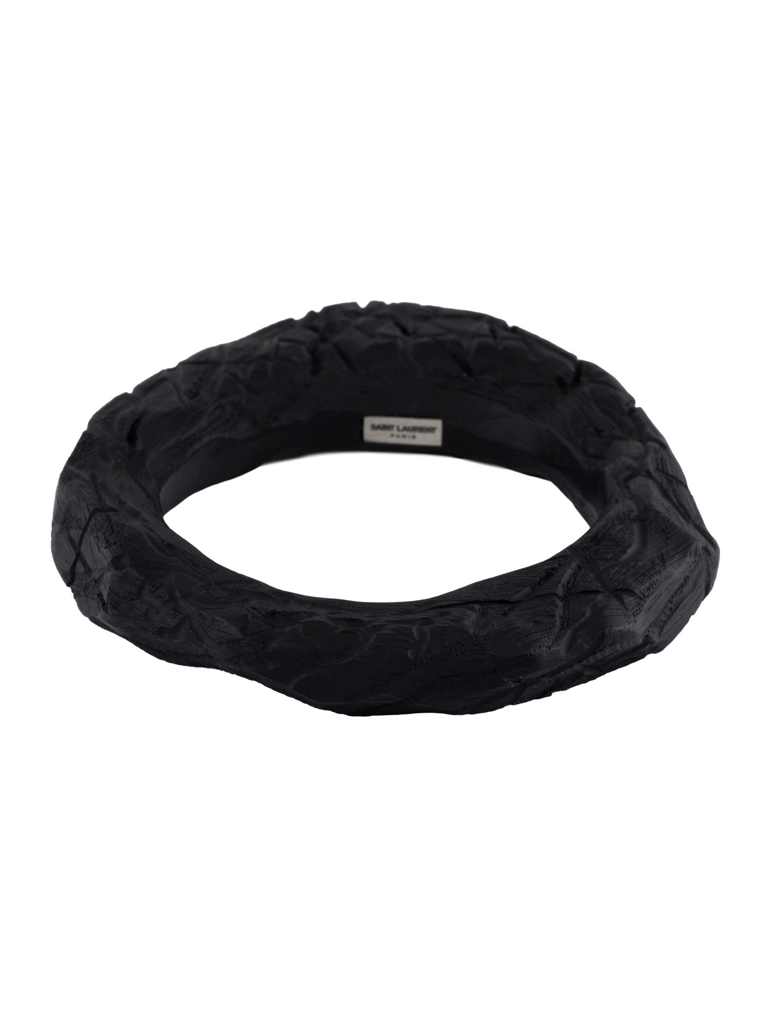 Saint Laurent Scratch Volcanic Bangle