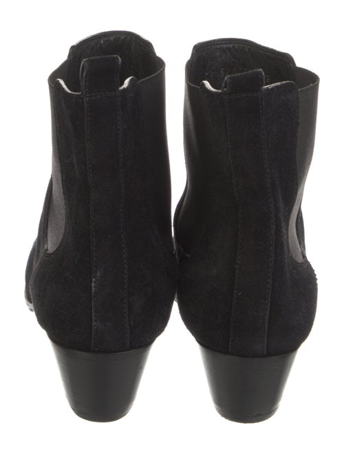 Saint Laurent Suede Chelsea Boots