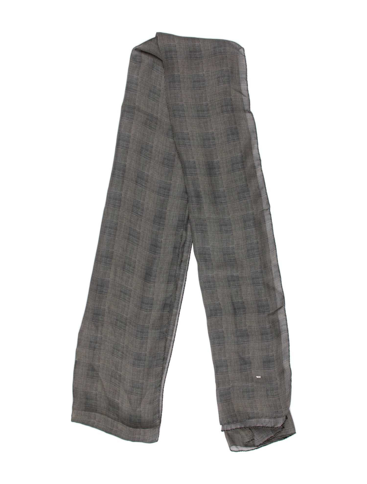 Saint Laurent Silk Printed Scarf