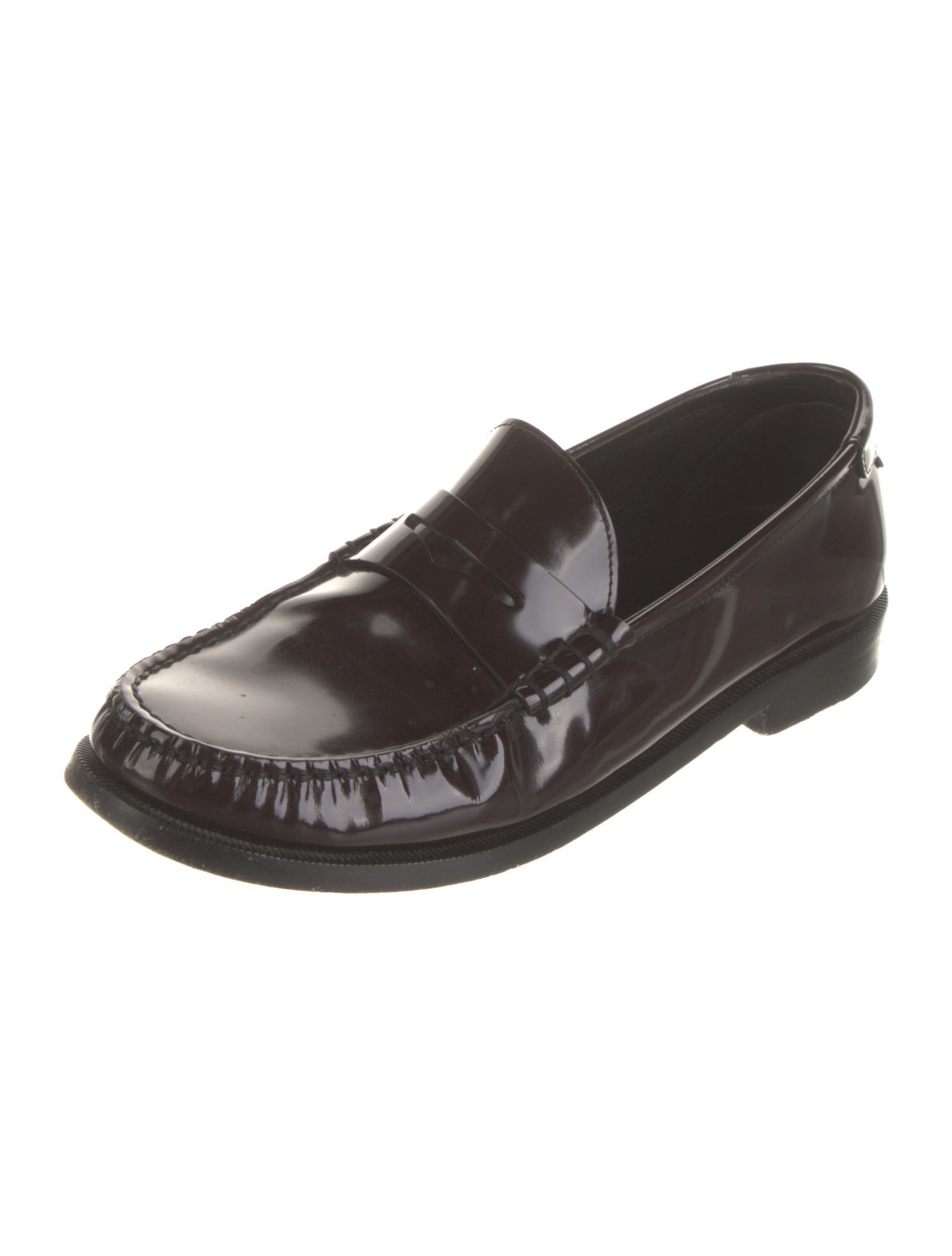Saint Laurent Patent Leather Loafers