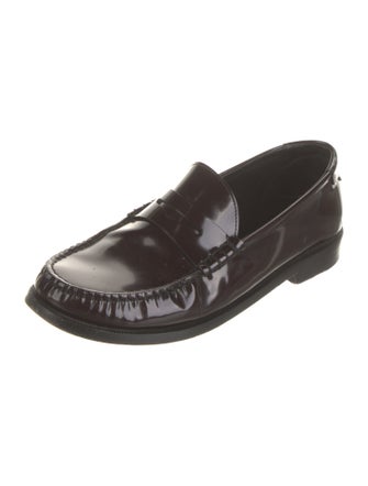 Saint Laurent Patent Leather Loafers