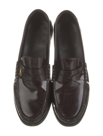 Saint Laurent Patent Leather Loafers