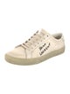 Saint Laurent Canvas Distressed Accents Sneakers