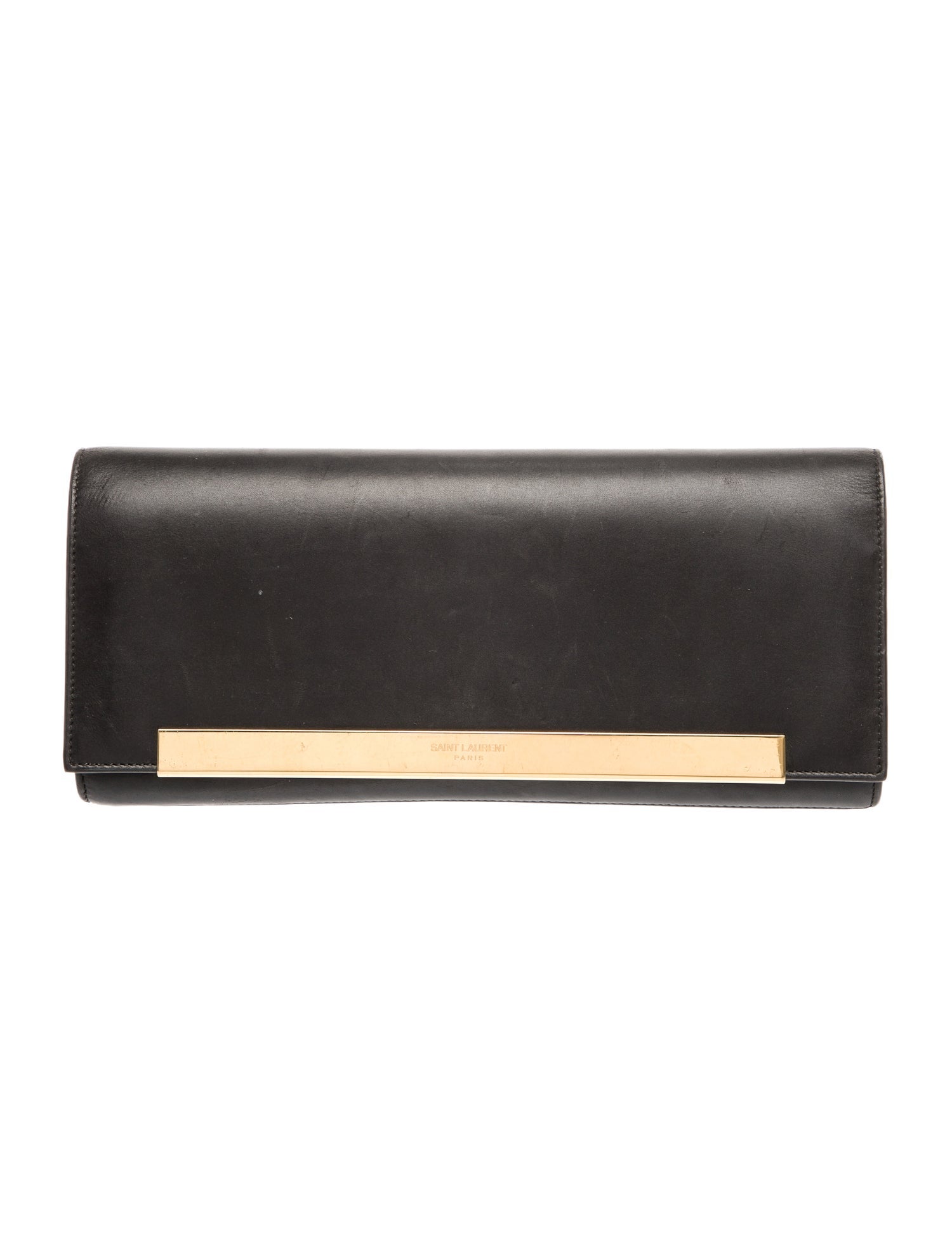 Saint Laurent Leather Clutch