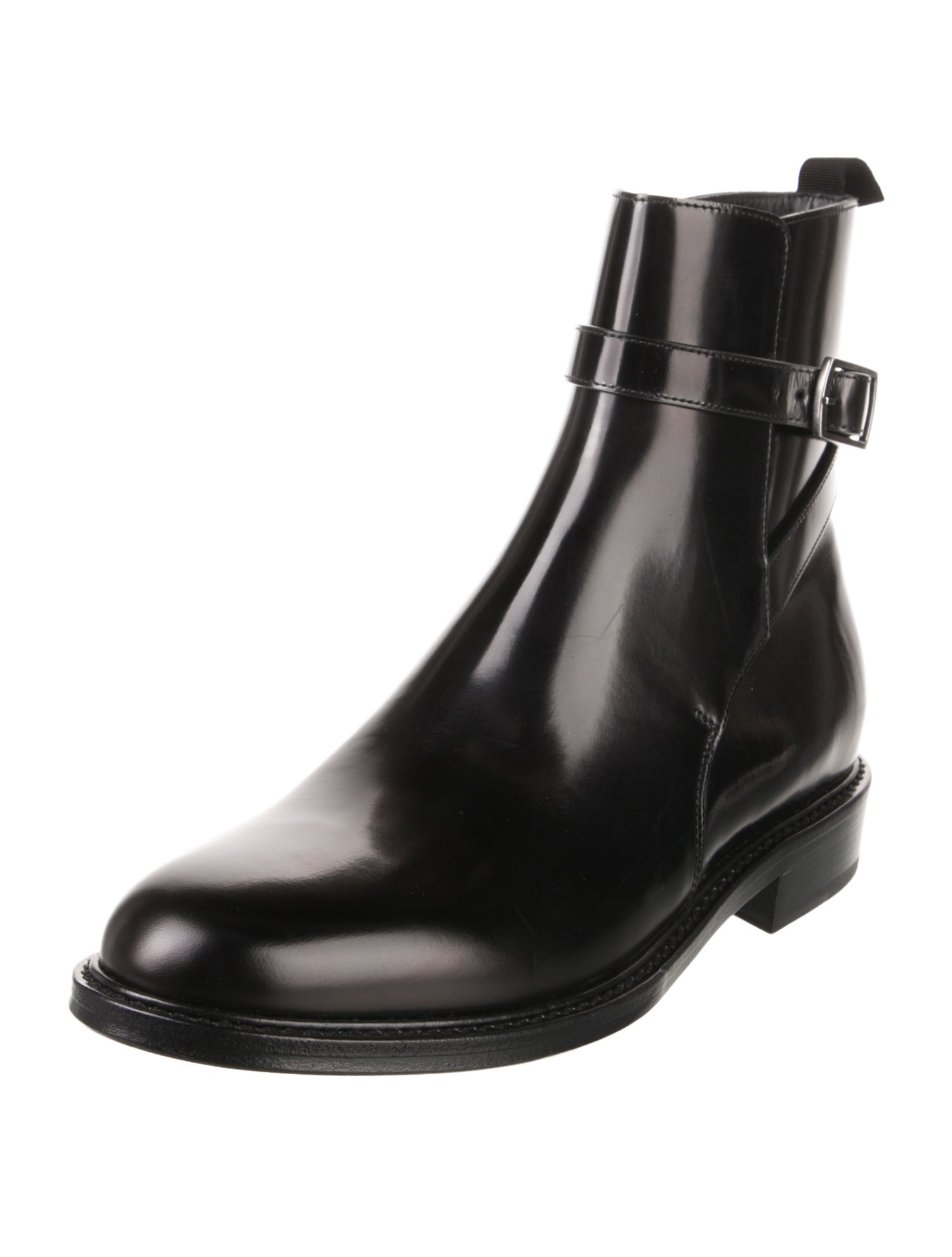 Saint Laurent Patent Leather Boots