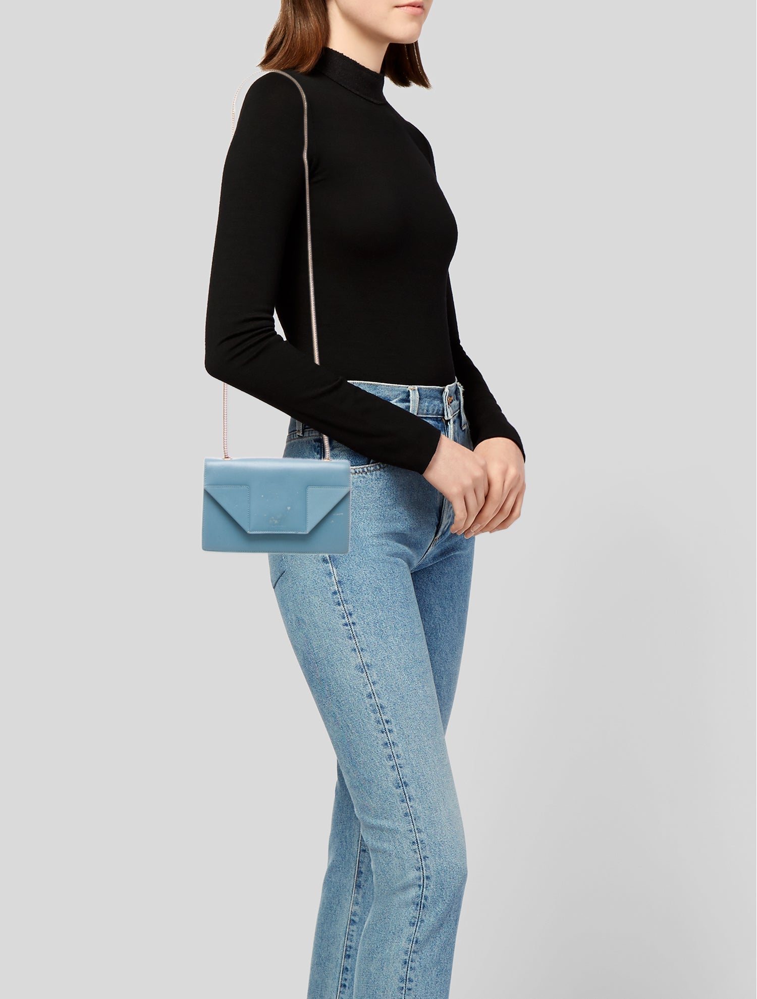 Saint Laurent Leather Crossbody Bag