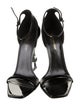 Saint Laurent Patent Leather Sandals