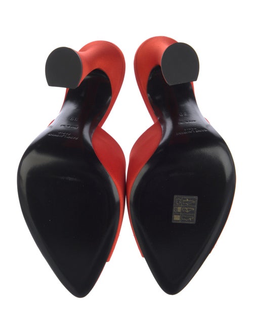 Saint Laurent Satin Slides