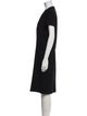 Saint Laurent Wool Midi Length Dress