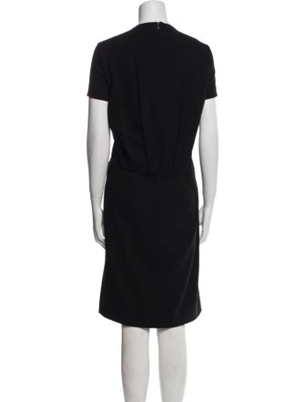 Saint Laurent Wool Midi Length Dress
