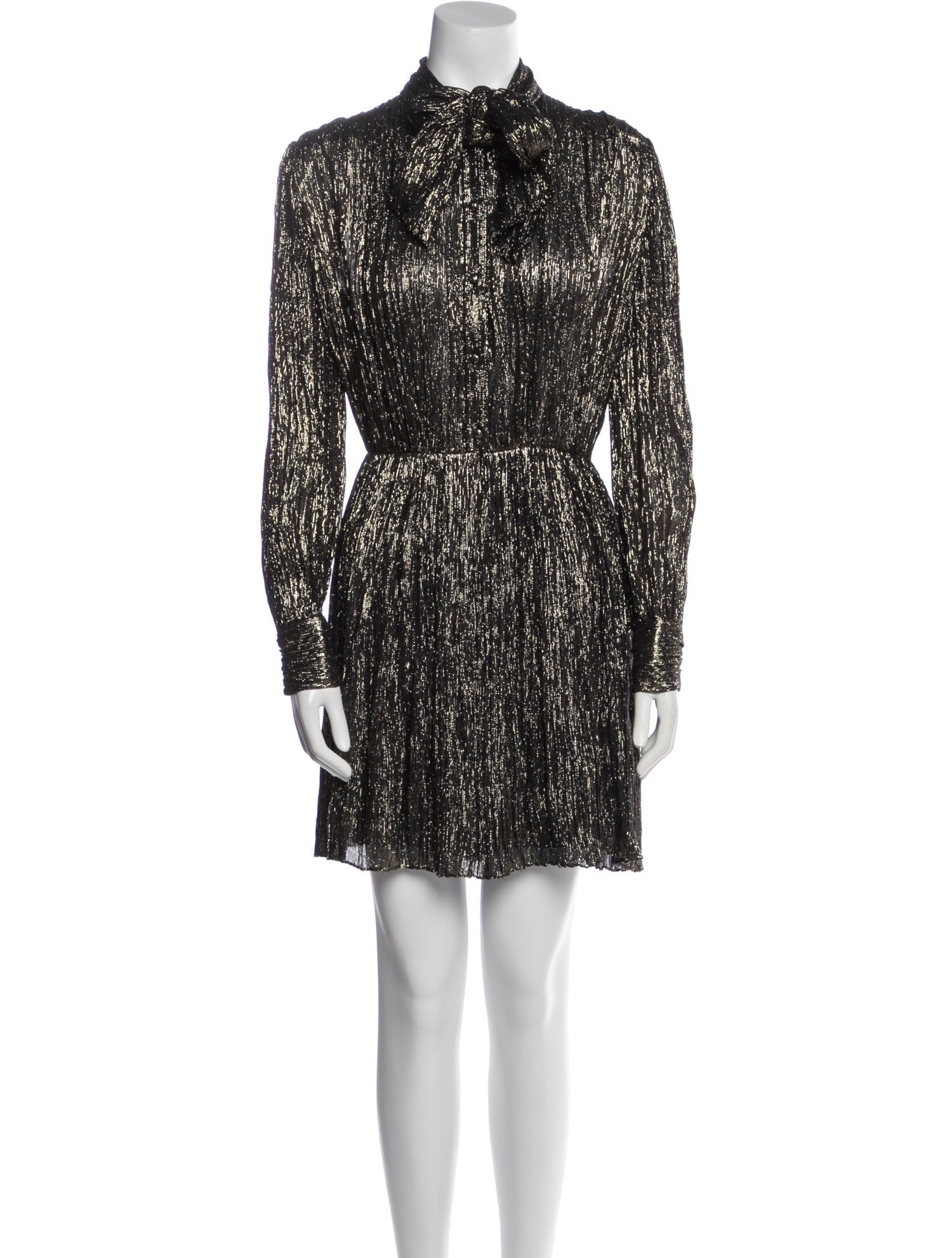 Saint Laurent Printed Mini Dress