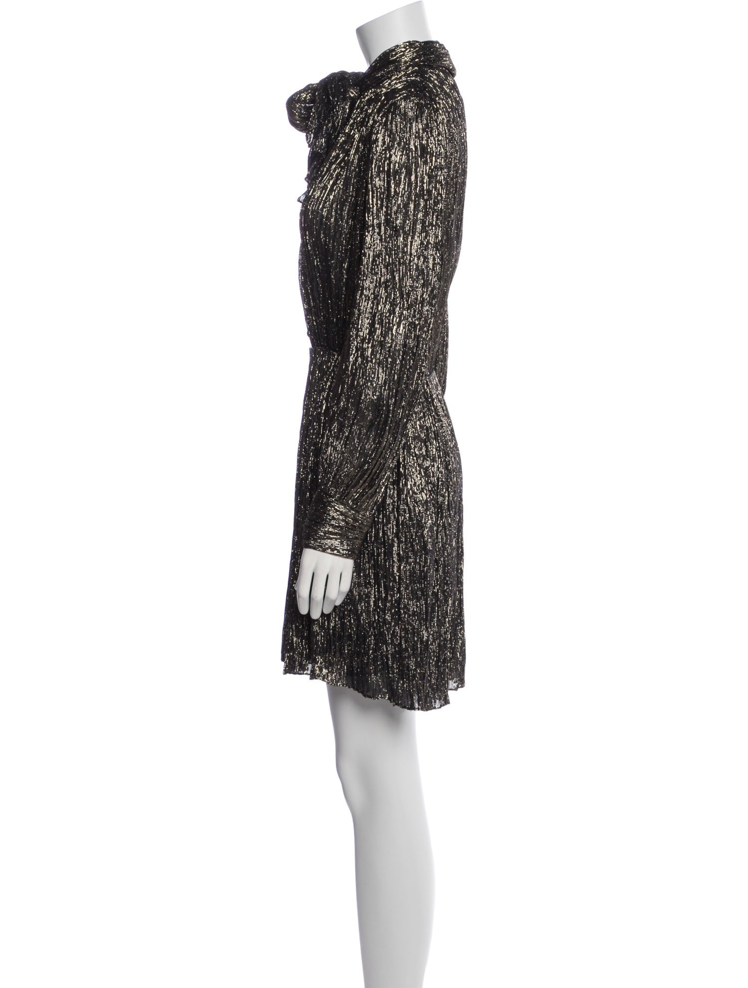 Saint Laurent Printed Mini Dress