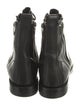 Saint Laurent Leather Combat Boots