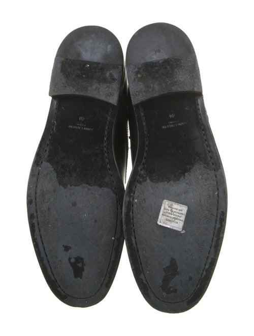 Saint Laurent Leather Combat Boots