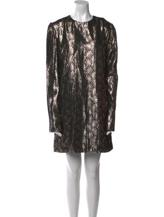 Saint Laurent Silk Mini Dress