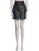 Saint Laurent Lambskin Mini Skirt