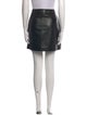 Saint Laurent Lambskin Mini Skirt
