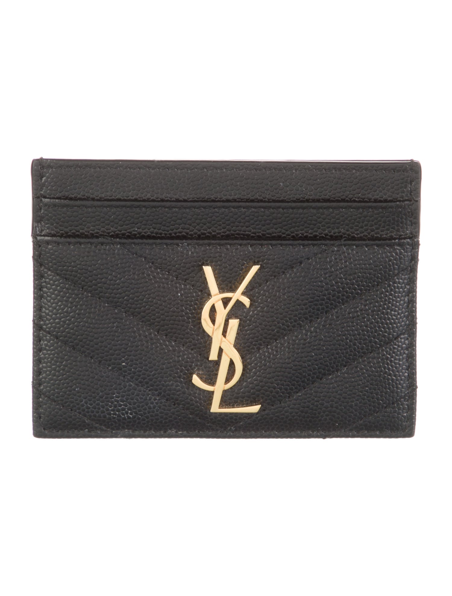 Saint Laurent 2021 Leather Card Holder