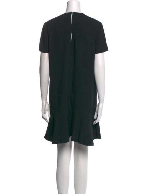 Saint Laurent Crew Neck Mini Dress