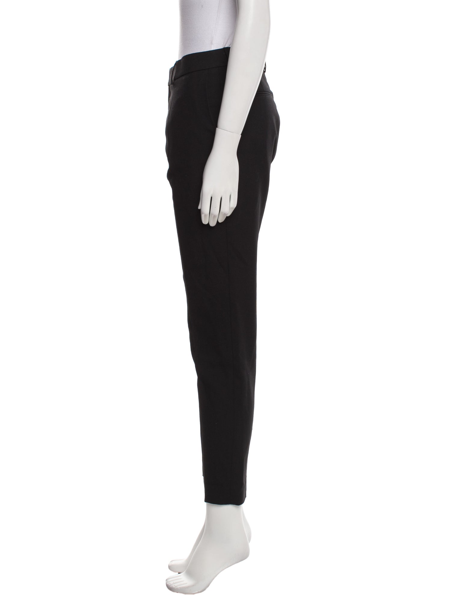Saint Laurent Virgin Wool Skinny Leg Pants
