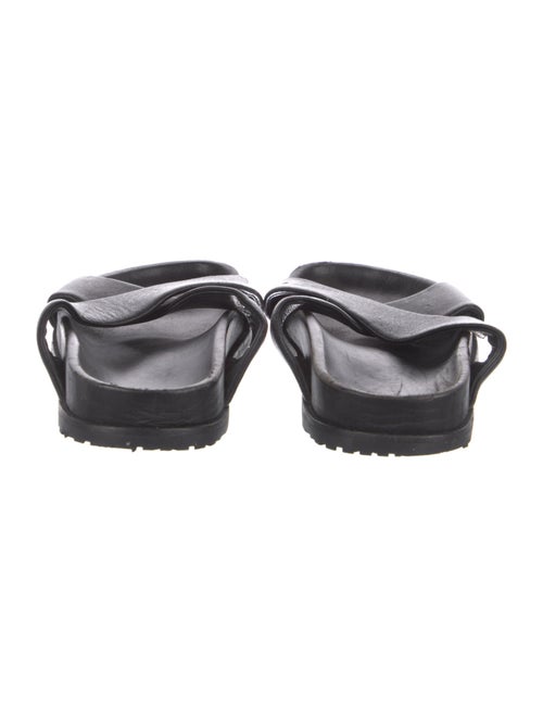 Saint Laurent Leather Slingback Sandals