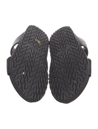 Saint Laurent Leather Slingback Sandals