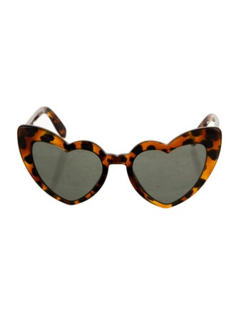 Saint Laurent Cat-Eye Mirrored Sunglasses