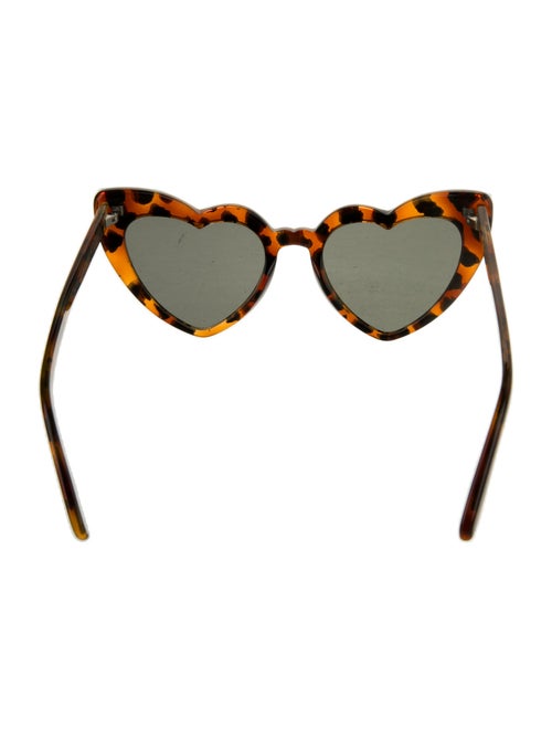Saint Laurent Cat-Eye Mirrored Sunglasses