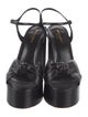 Saint Laurent Leather Sandals