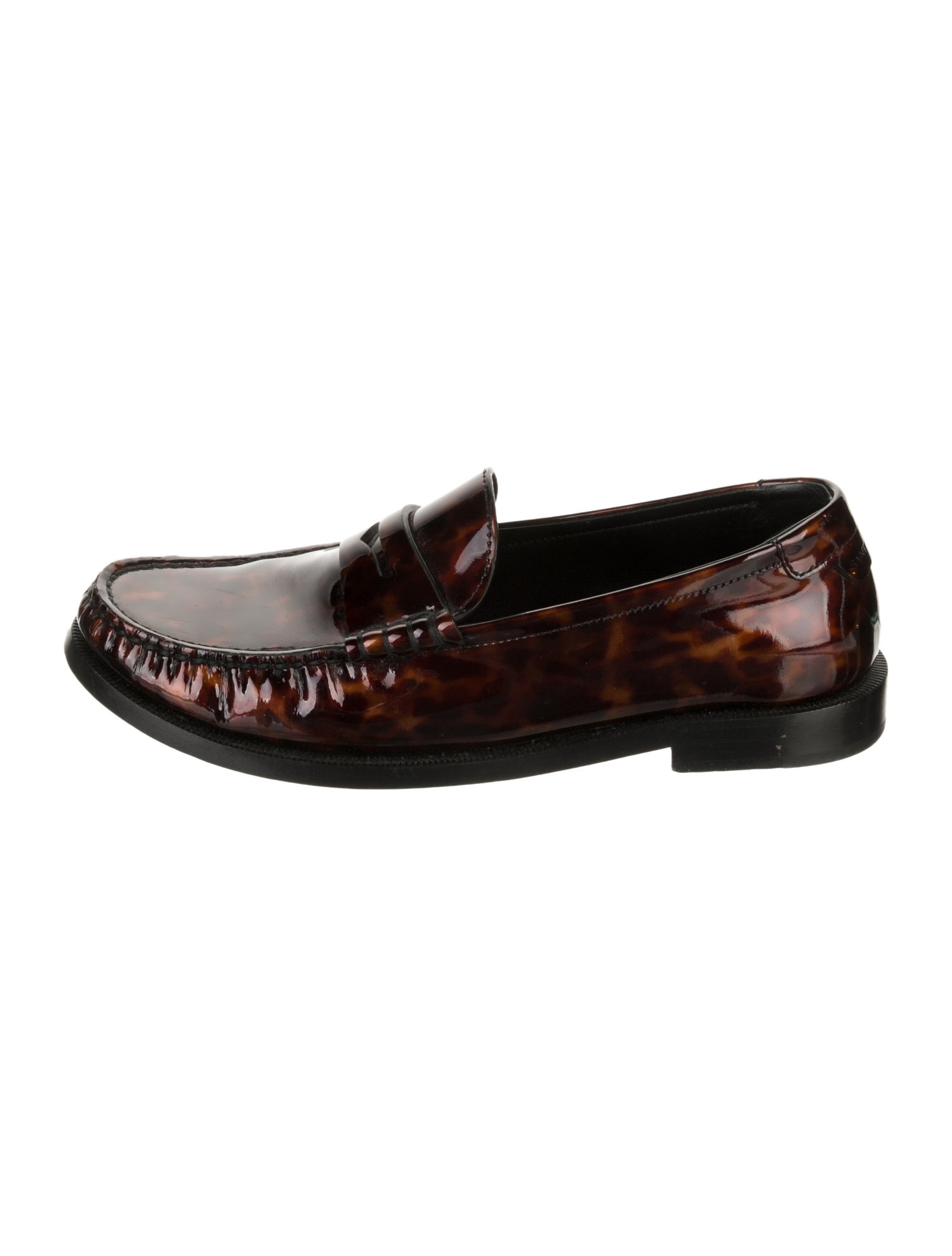 Saint Laurent Le Loafer Patent Leather Loafers