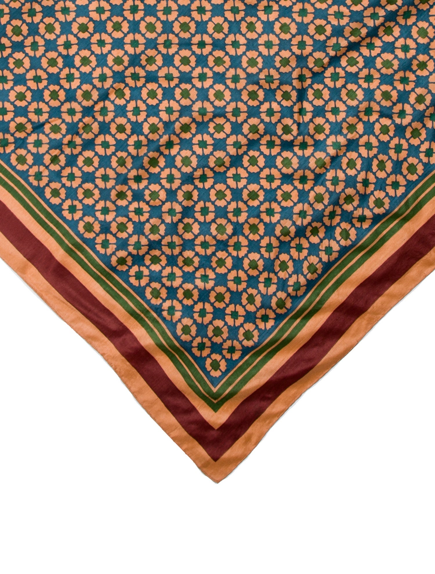 Saint Laurent Silk Printed Scarf