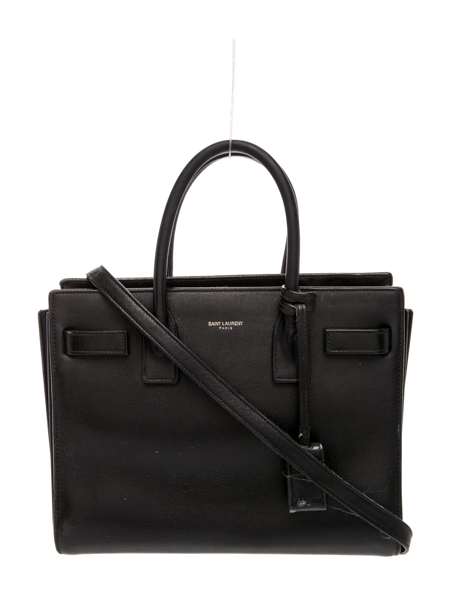 Saint Laurent Leather Sac De Jour Baby