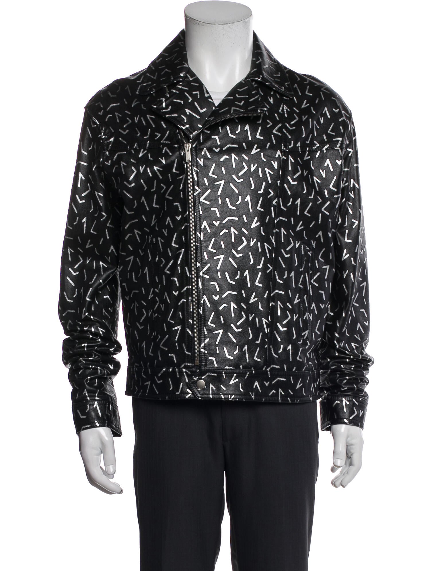 Saint Laurent 2021 Lambskin Trucker Jacket