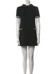 Saint Laurent Wool Mini Dress