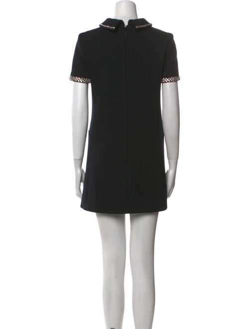 Saint Laurent Wool Mini Dress