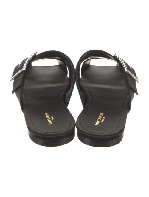 Saint Laurent Crystal Embellishments Mules