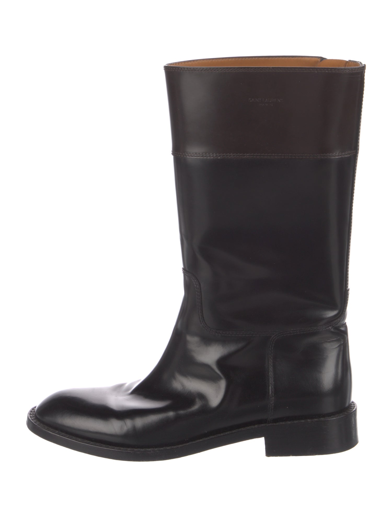 Saint Laurent Leather Boots