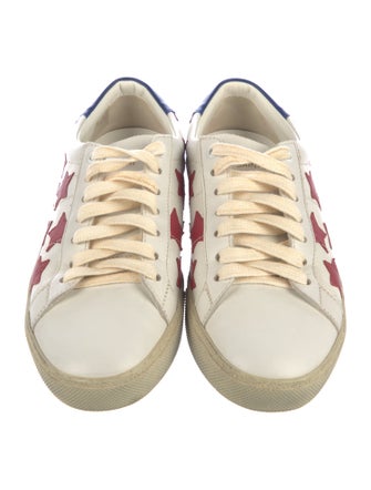 Saint Laurent Leather Sneakers