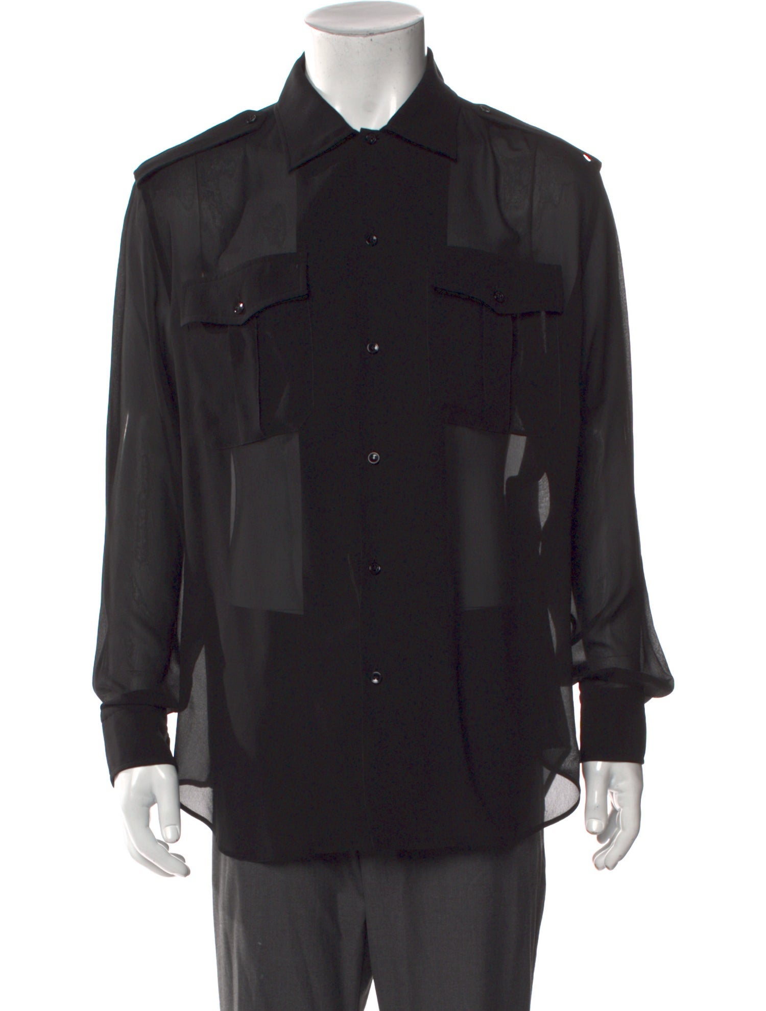 Saint Laurent 2022 Silk Shirt