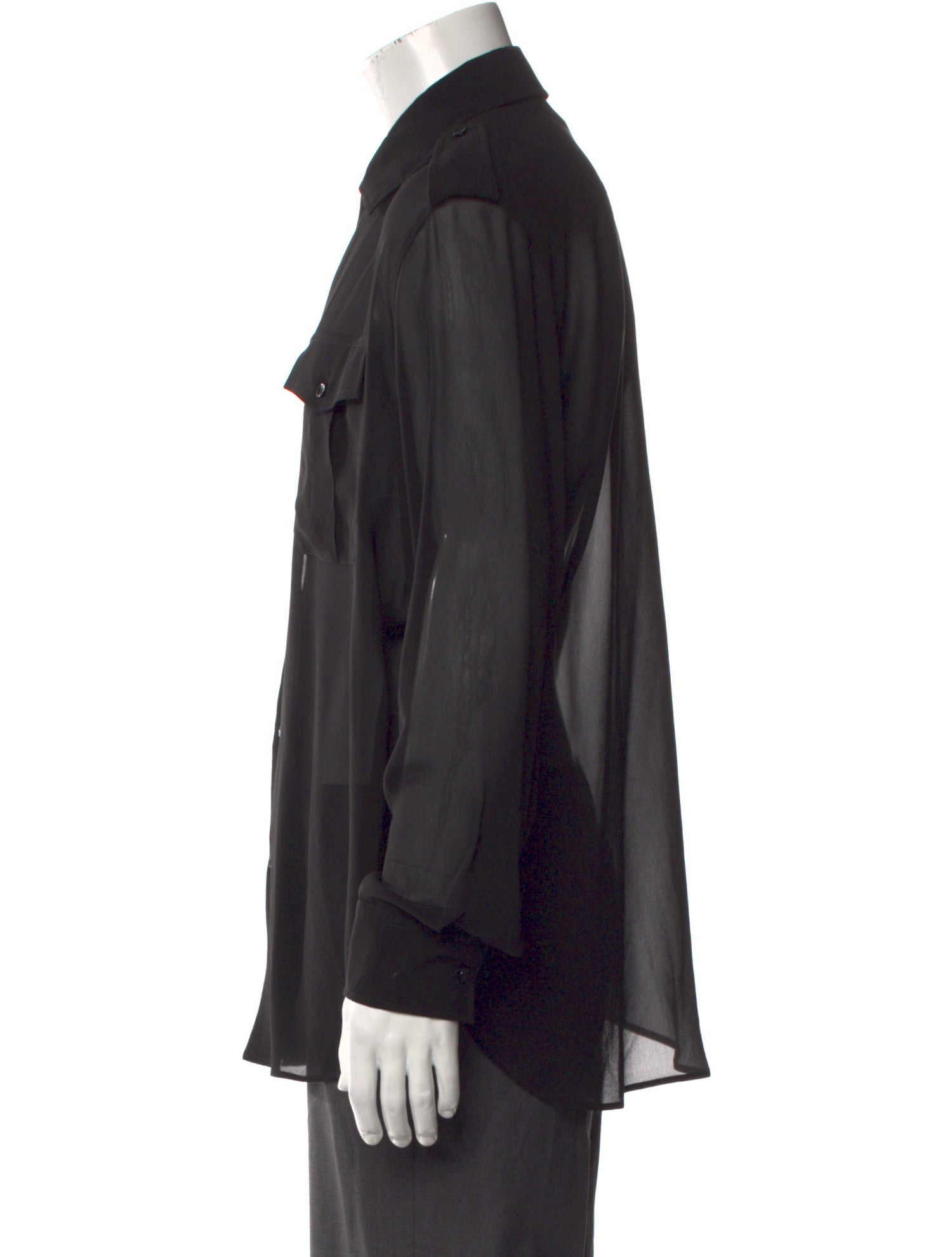 Saint Laurent 2022 Silk Shirt