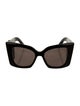 Saint Laurent Square Tinted Sunglasses