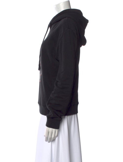 Saint Laurent Graphic Print Crew Neck Sweater