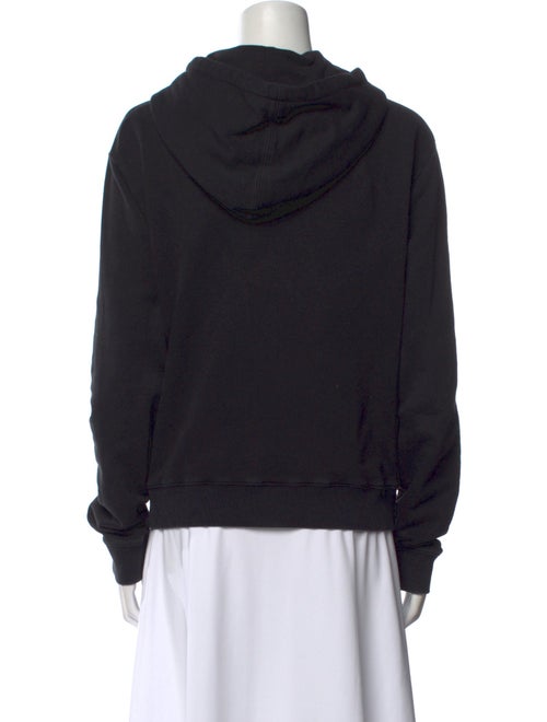 Saint Laurent Graphic Print Crew Neck Sweater