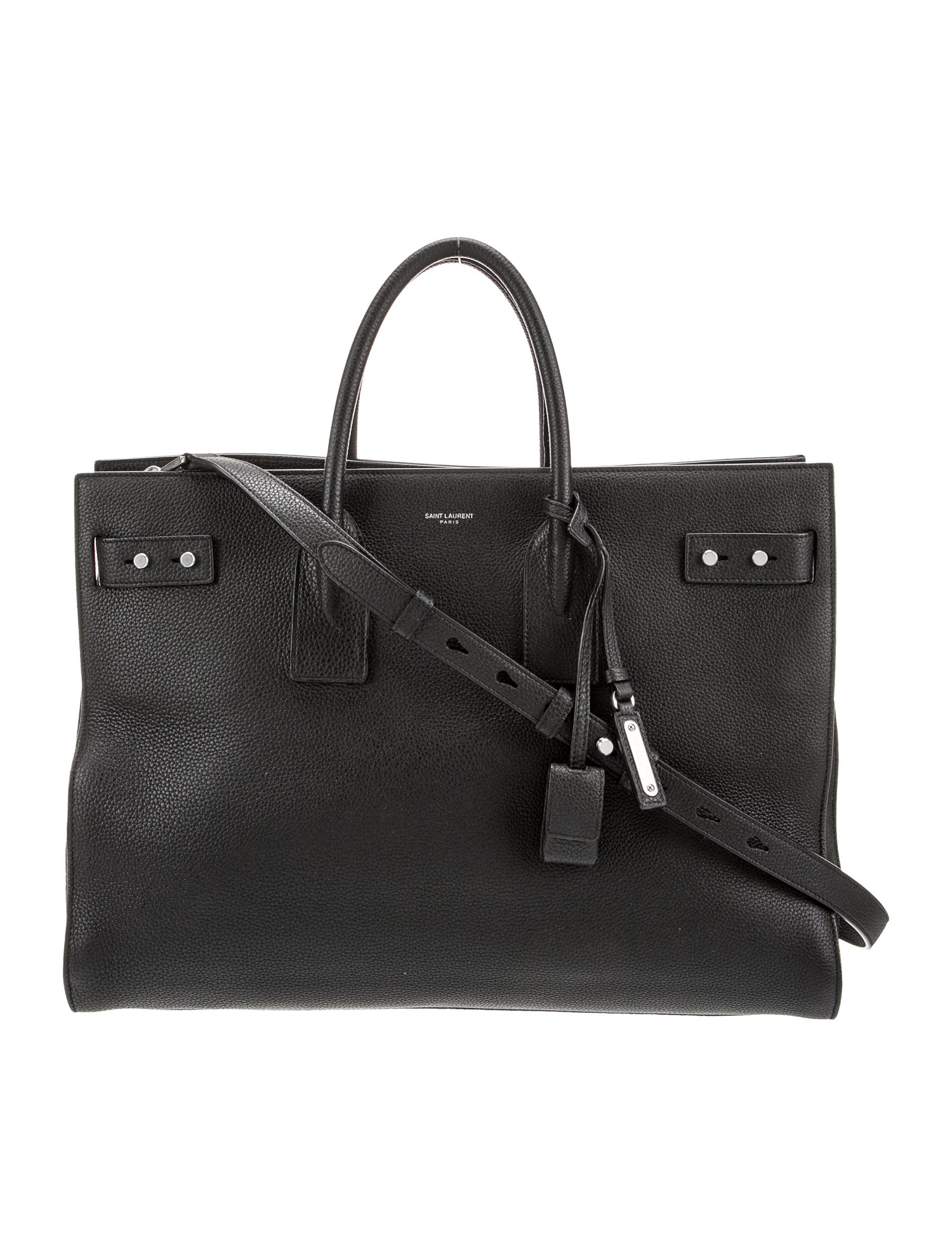 Saint Laurent Leather Sac De Jour Souple Large